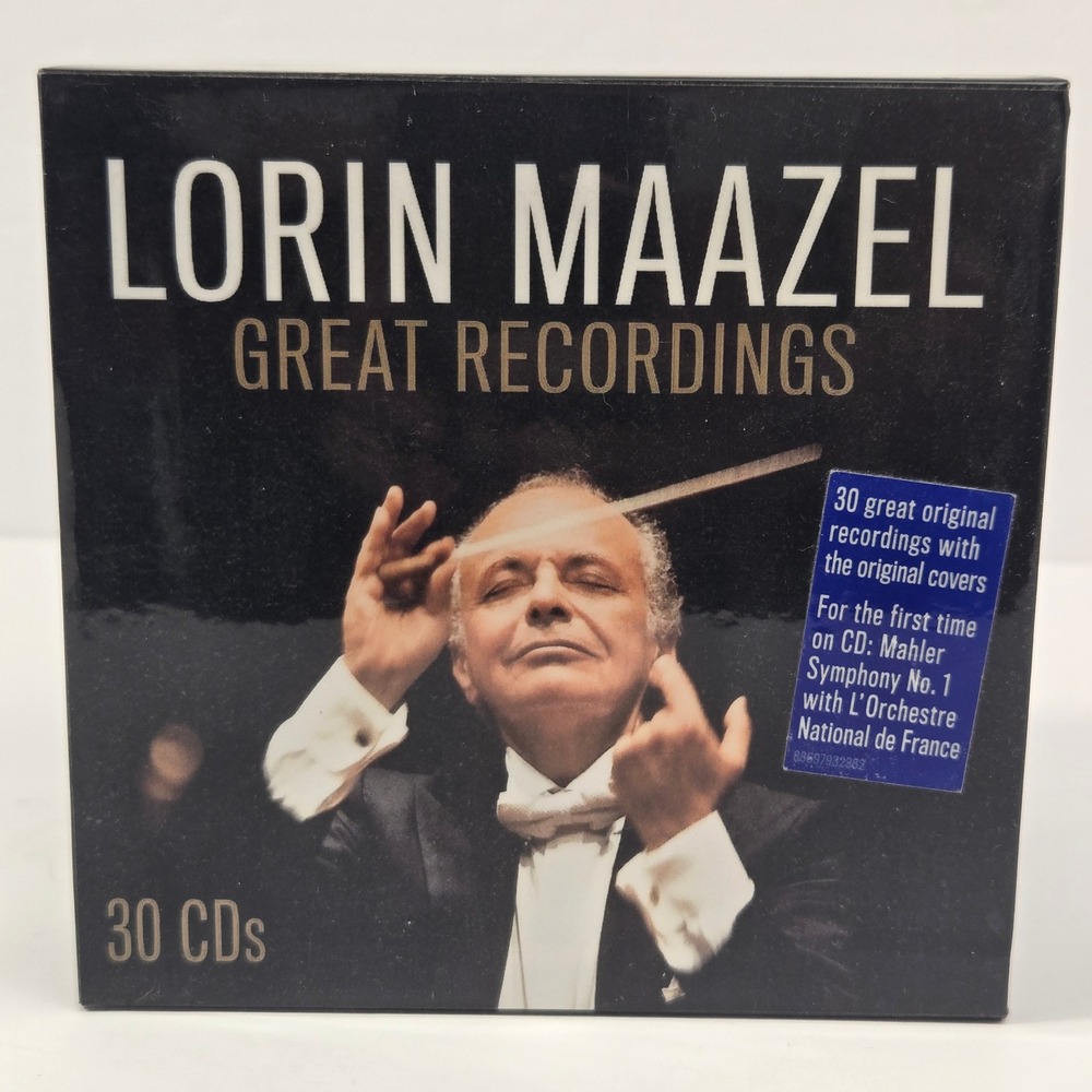 Lorin Maazel - Great Recordings 30 CD Box Set Sony Classical RCA NM/VG+